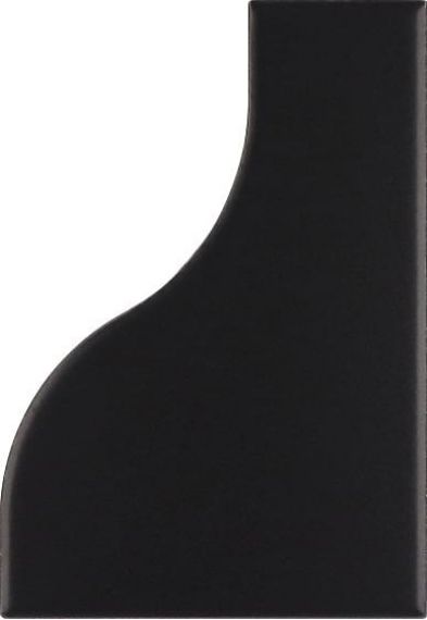 28861 Curve Black Matt 8,3x12