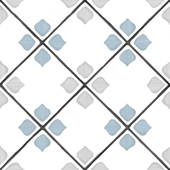 31083 TANGER SILVER RHOMB R9 12.3x12.3