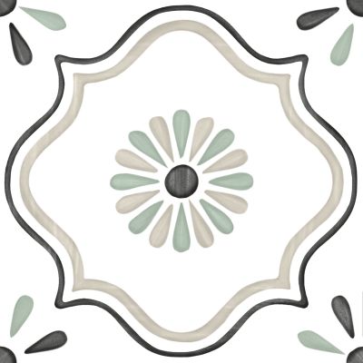 31084 TANGER SAND FLOWER R9 12.3x12.3