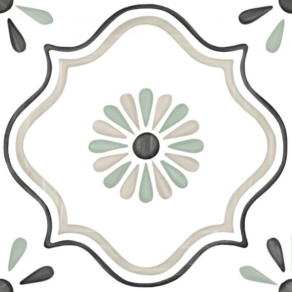 31084 TANGER SAND FLOWER R9 12.3x12.3