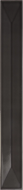 31158 Плитка Vitral Axis Black 5x40