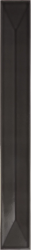 31158 Плитка Vitral Axis Black 5x40