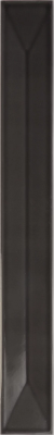 31158 Плитка Vitral Axis Black 5x40