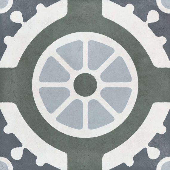 3386037275 Керамогранит Havana White Round R10 22.3x22.3