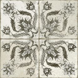 39368 Плитка Fs Ivy Black 45x45x0,95