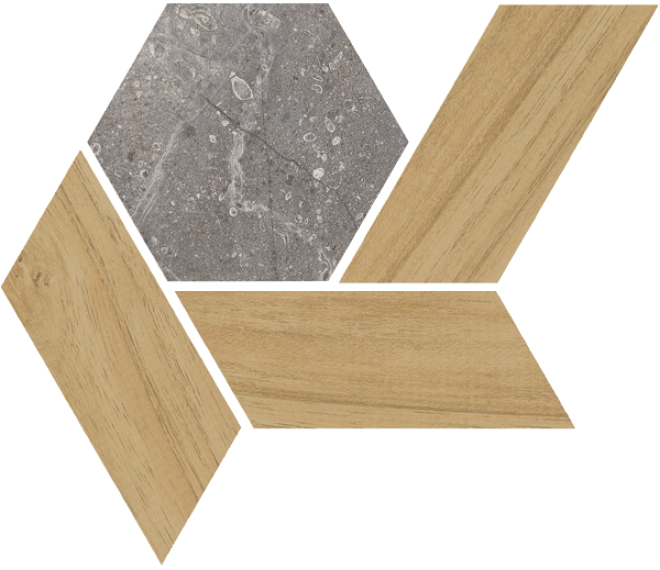 405C Mosaico Lesnaya Gris 20x17.5