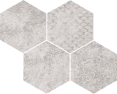40GE Mosaico Bys-SP Blanco 35x28