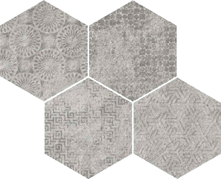 40GH Mosaico Bys-SP Gris 35x28