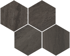 40GT Mosaico Albiense Grafito 35x28