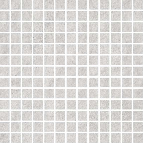 40MA Mosaico Bunker Blanco 30x30