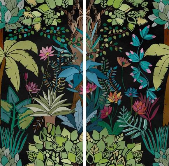 4100335 Flora 50x100