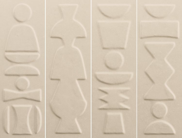 4101221 Nok Totem Ivory 6,5x20