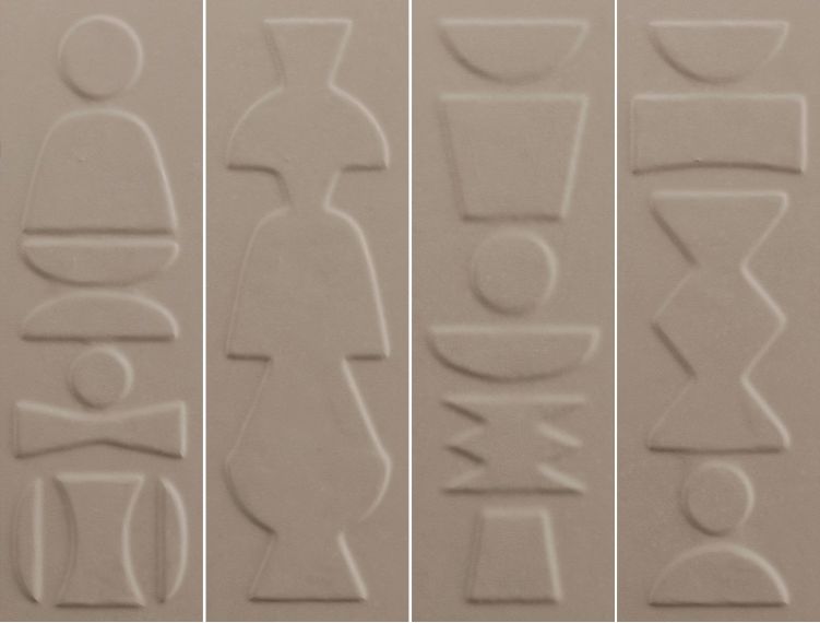4101223 Плитка Nok Totem Taupe 6,5x20