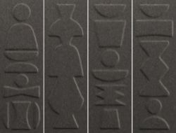 4101224 Плитка Nok Totem Ebony 6,5x20