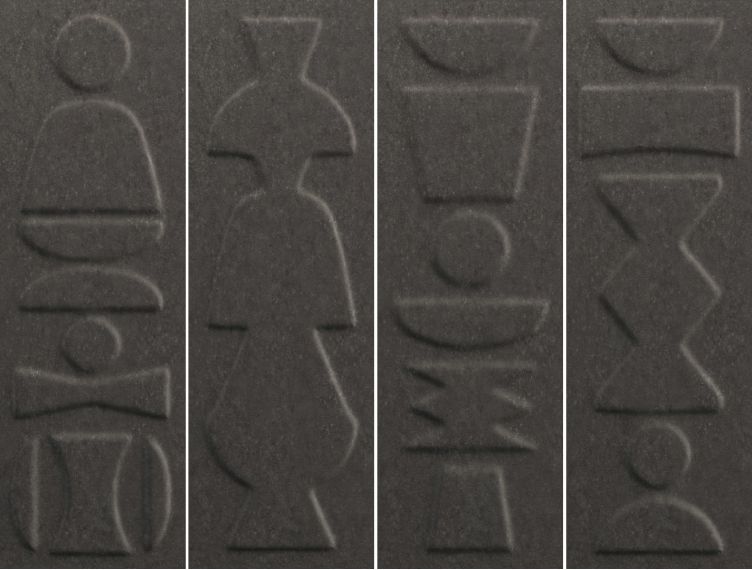 4101224 Плитка Nok Totem Ebony 6,5x20