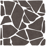 4101229 Palladiana Crock Mosaic Ebony 40x40