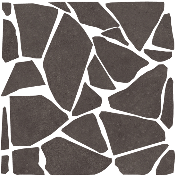 4101229 Palladiana Crock Mosaic Ebony 40x40
