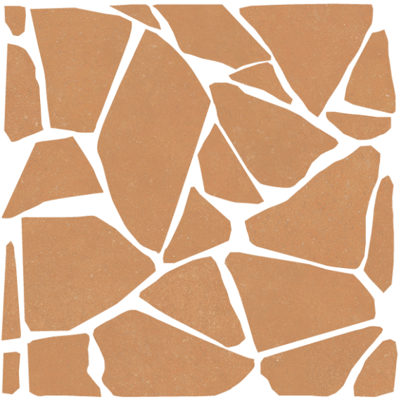 4101230 Palladiana Crock Mosaic Terra 40x40