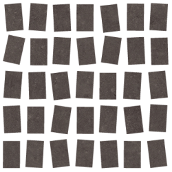 4101235 Мозаика Boogie Mosaic Ebony 30x30