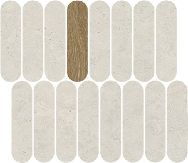 41SQ Мозаика Mosaico Barbican Blanco 27x31