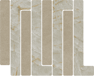 41WB Мозаика Mosaico Trellick Uyuni Beige 30x24,2