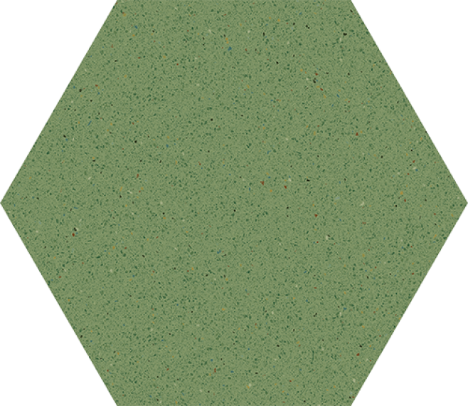 4A3X Керамогранит Hexagono Micra Verde 51,9x59,9