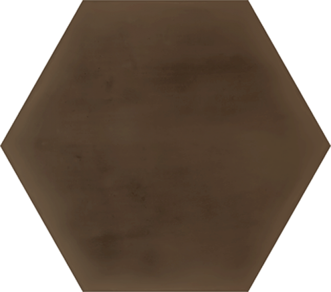 4B3H Керамогранит Hexagono Figuli Brown 15x17