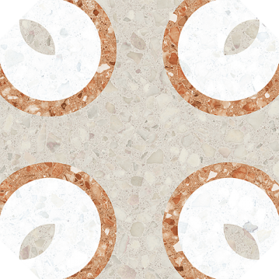 4T77 Octgono Tolone Beige 20x20