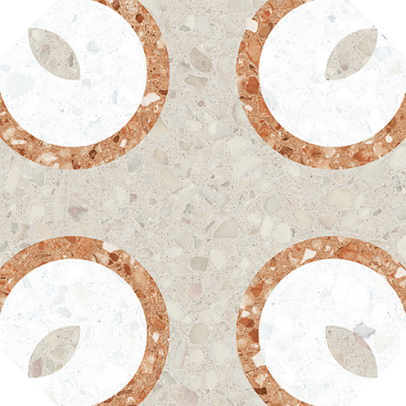4T77 Octgono Tolone Beige 20x20