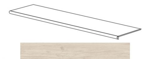52100 Just GRADONE SBIANCATO 120x4x32