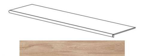 52102 Just GRADONE BEIGE CHIARO 120x4x32
