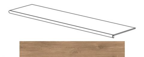 52103 Just GRADONE BEIGE SCURO 120x4x32