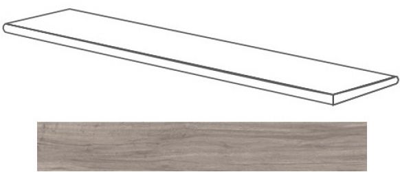 52111 Just GRAD.ANG.DX GRIGIO 120x4x32