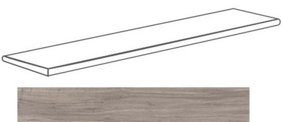 52121 Just GRAD.ANG.SX GRIGIO 120x4x32
