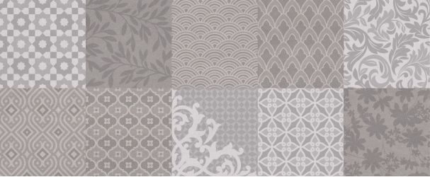 522161 Osaka Pattern Серый 20х50