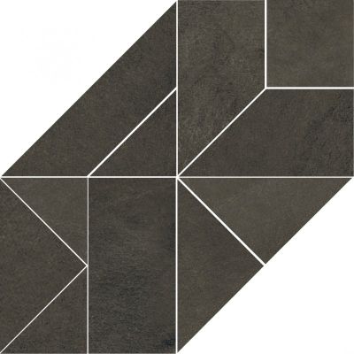 54456 MOSAICO ES.T11 NERO 40x40