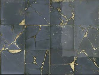 563560 Blue Patch Gold 20*20