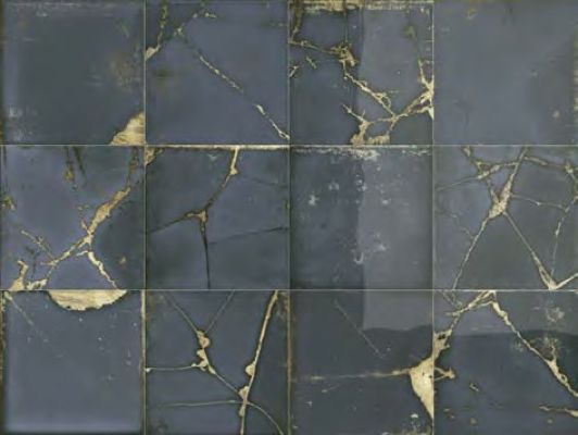 563560 Blue Patch Gold 20*20