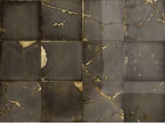 563561 Brown Patch Gold 20*20