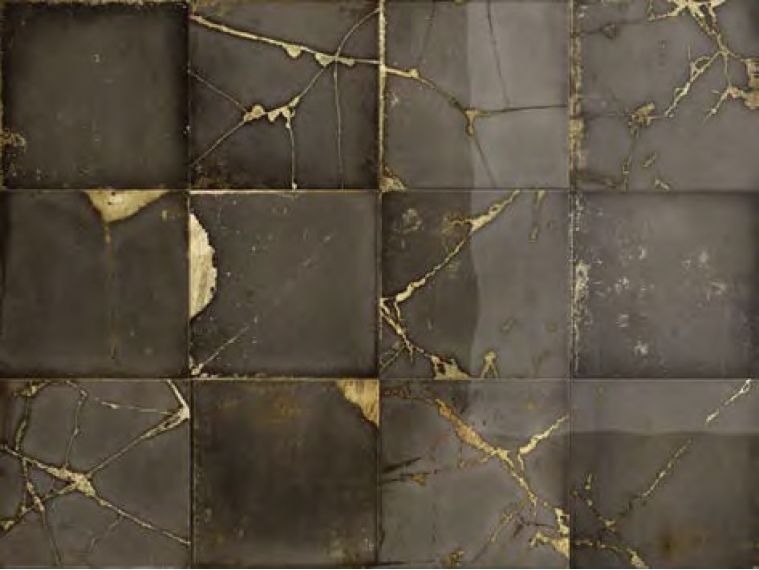563561 Brown Patch Gold 20*20
