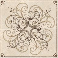 58134 Rosone Classic White 80x80
