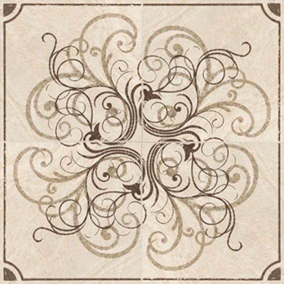 58134 Rosone Classic White 80x80
