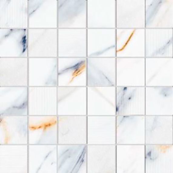 588143003 Мозаика CALACATTA FANTASY MOSAIC 30x30