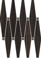 59224 Mos.Losanga Bronze Sat.con Oro 27x35,8