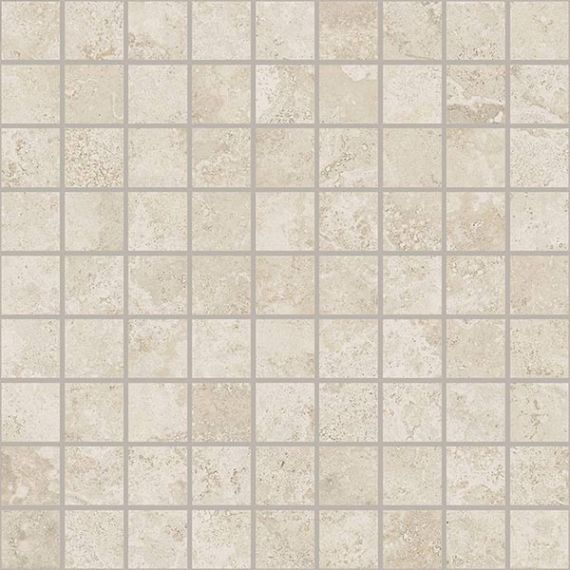 610080000187 Siena Bianco Inserto Mosaico 30x30