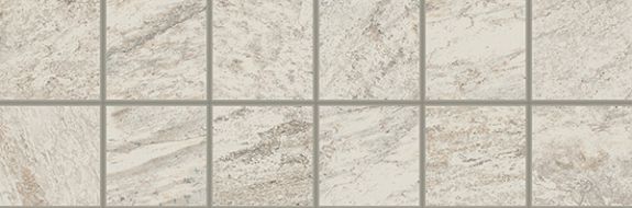 610090001118 Alpi Bianco Fascia Mosaico 10х30