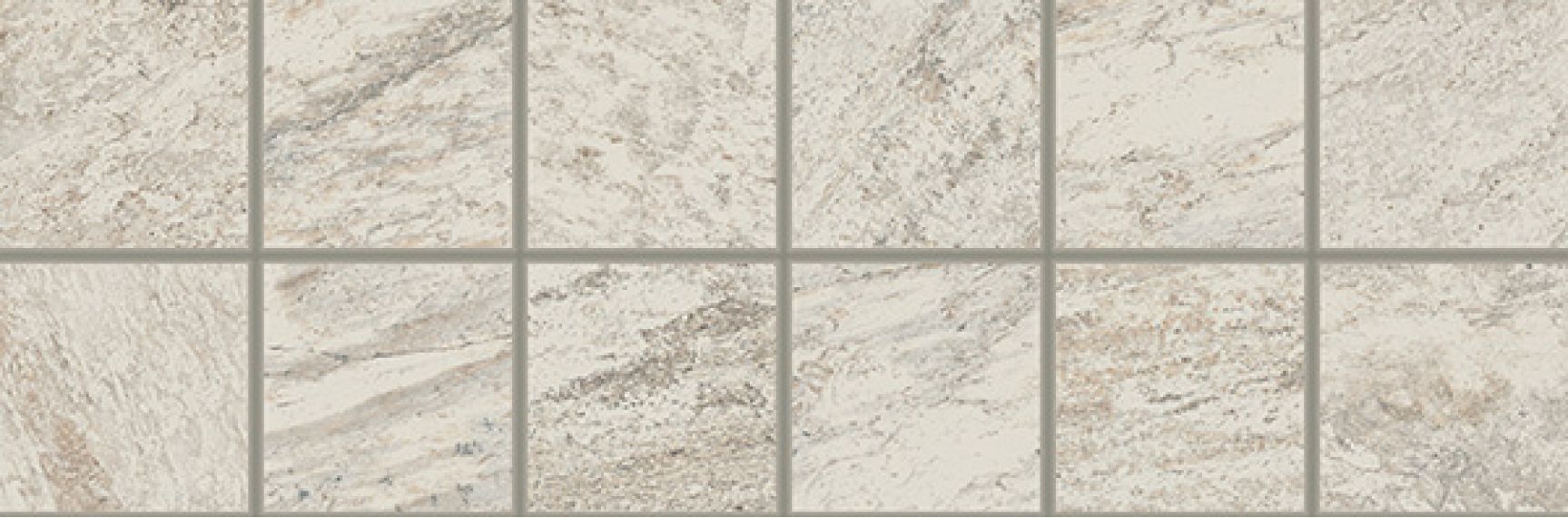 610090001118 Alpi Bianco Fascia Mosaico 10х30