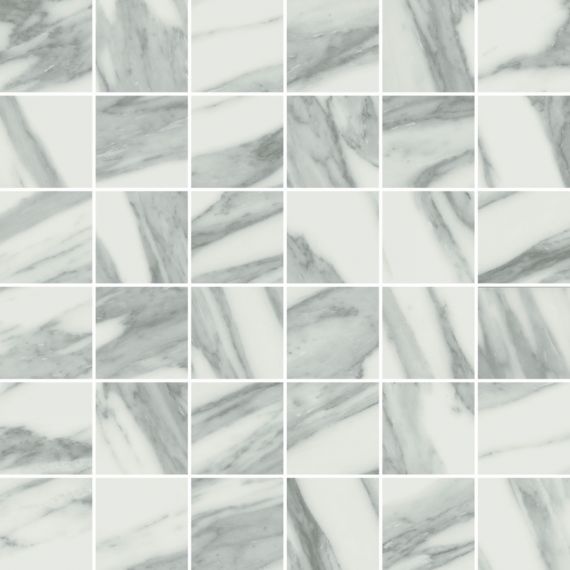 610110000733 Uffizi White Mosaico 30x30