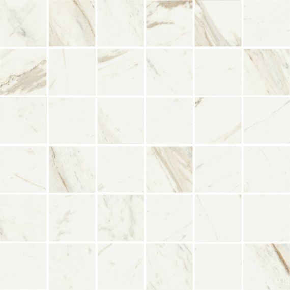 610110000738 Trevi White Mosaico 30x30
