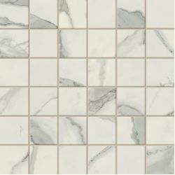 610110000818 Empire Statuario Mosaic 30x30